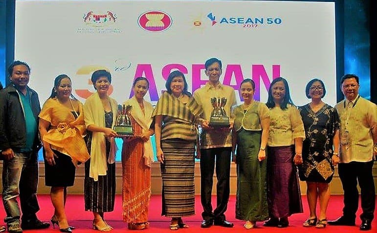 Award photo from 2017