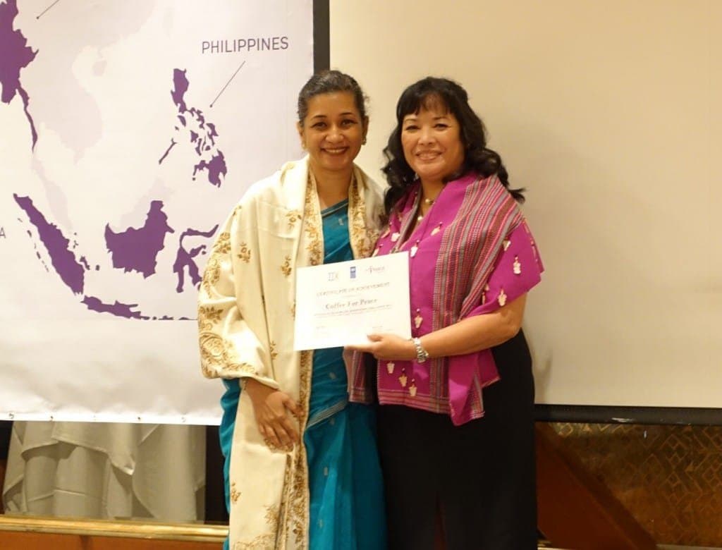 Article image: COFFEE FOR PEACE RECEIVES 2015 AWARD FROM UNDP AND N-PEACE NETWORK