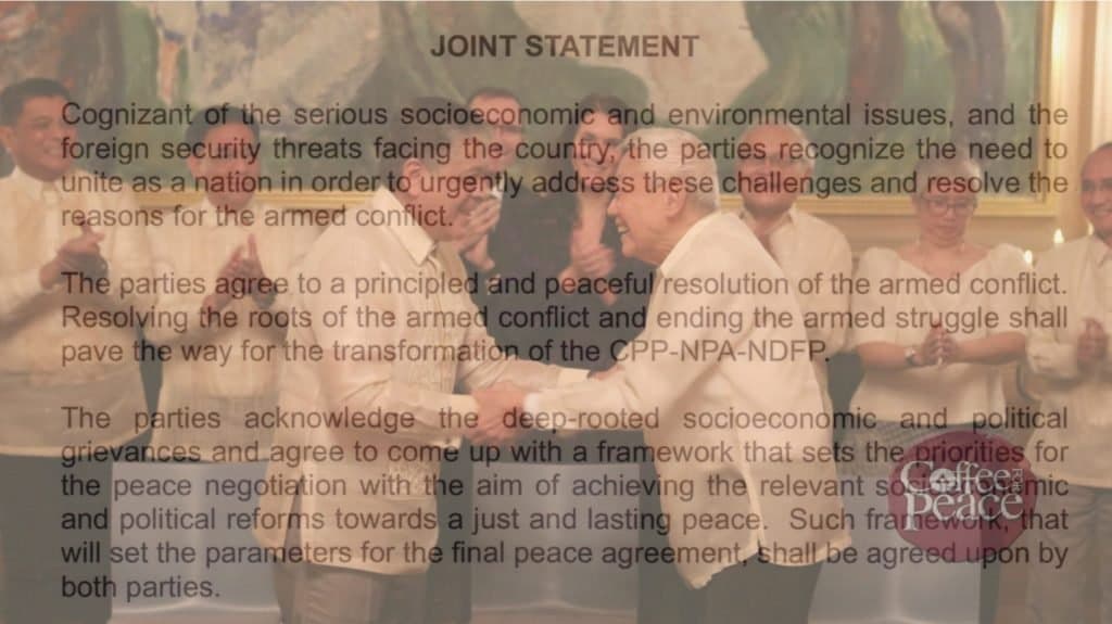 Article image: ALONG WITH OUR COLLEAGUES, WE WELCOME THE RESUMPTION OF THE NDF-GPH PEACE TALKS